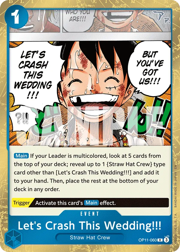 Let's Crash This Wedding!!! (Nami Deck)