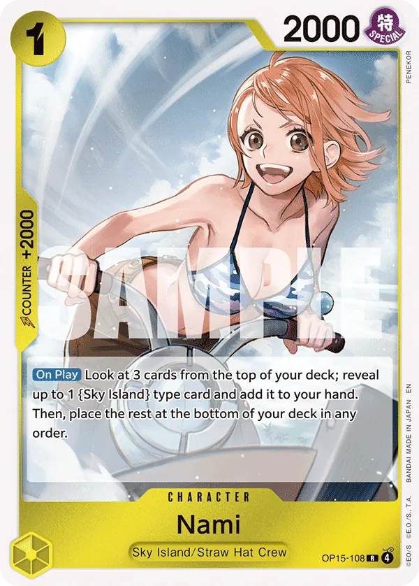 Nami (OP15-108) (Dash Pack)