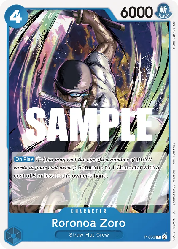 Roronoa Zoro - P-056 (Nami Deck)