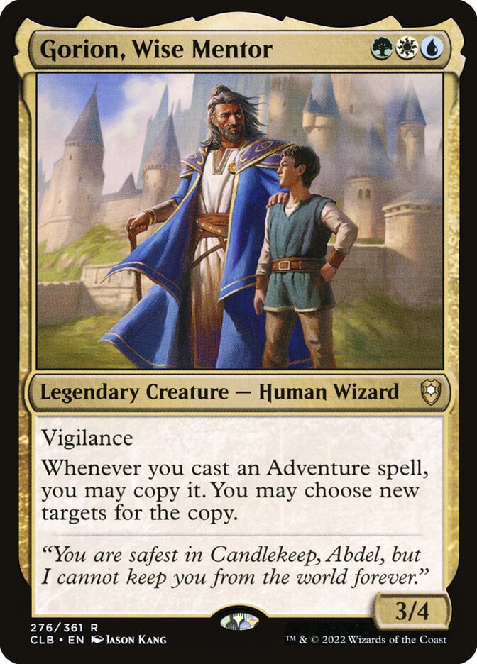 Gorion, Wise Mentor — Commander Legends: Battle for Baldur's Gate 276/936