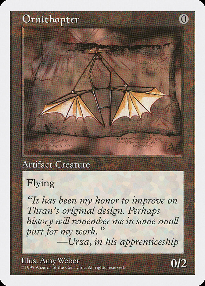 Ornithopter — Fifth Edition 393/455