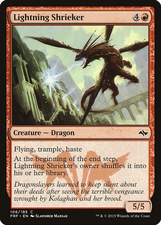 Hurleur d'éclairs — Fate Reforged 106/191