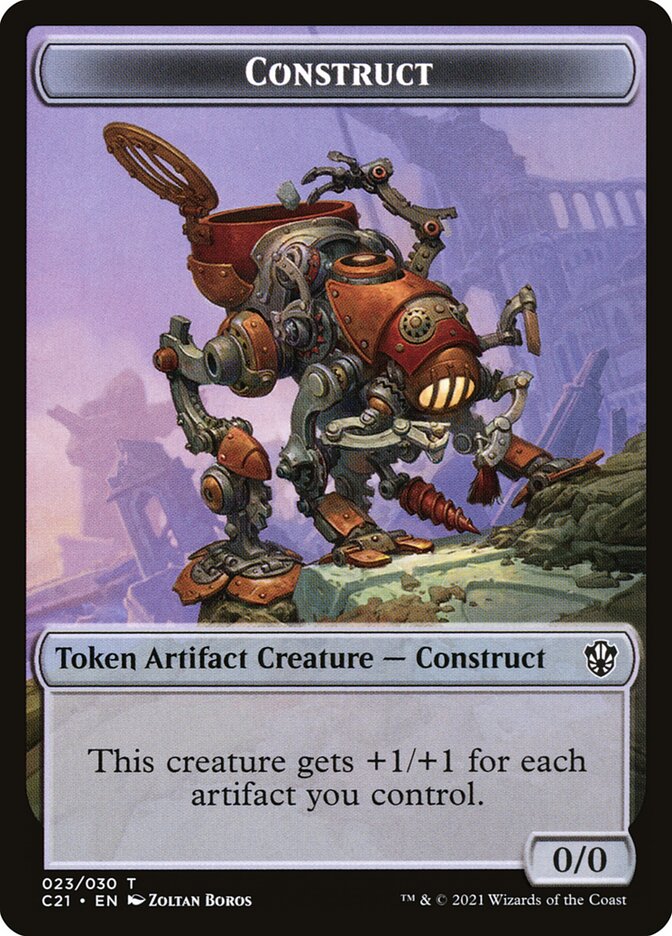 Construct — Commander 2021 Tokens 23/30