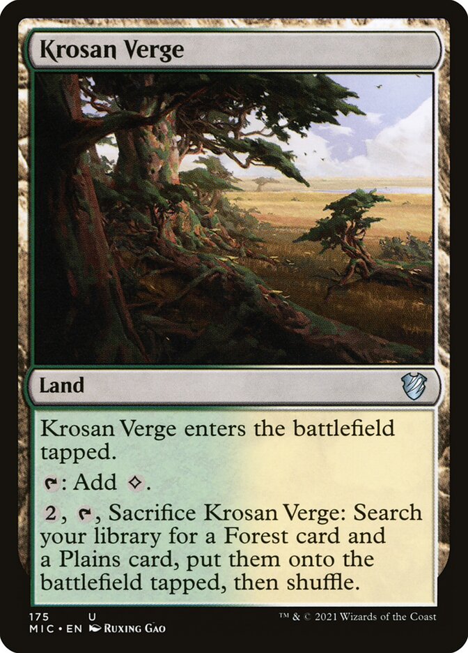Krosan Verge — Midnight Hunt Commander 175/187