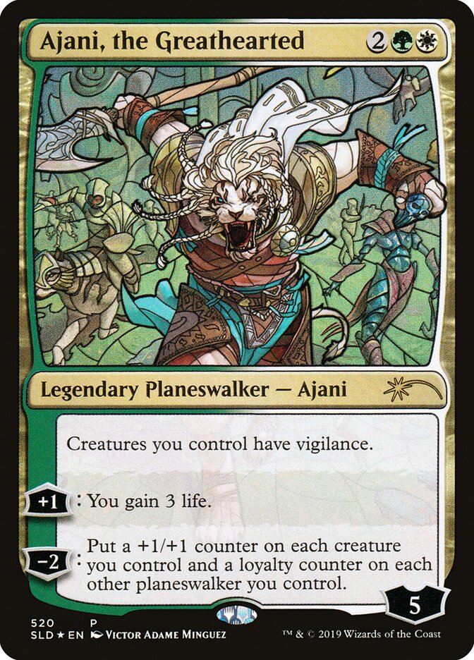 Ajani, the Greathearted — Secret Lair Drop 520/2754