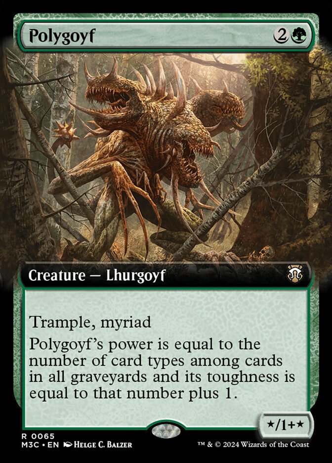 Polygoyf — Modern Horizons 3 Commander 65/398