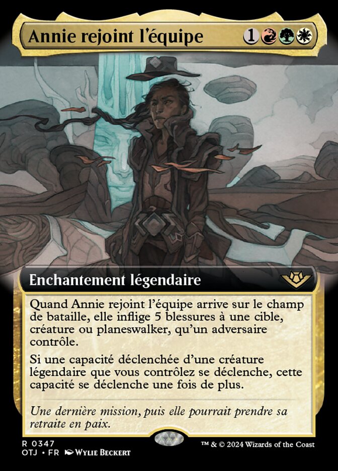 Annie rejoint l'équipe — Outlaws of Thunder Junction 347/374