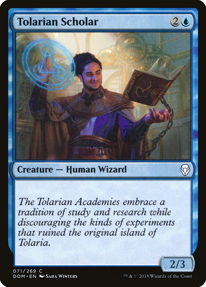 Tolarian Scholar — Dominaria 71/280