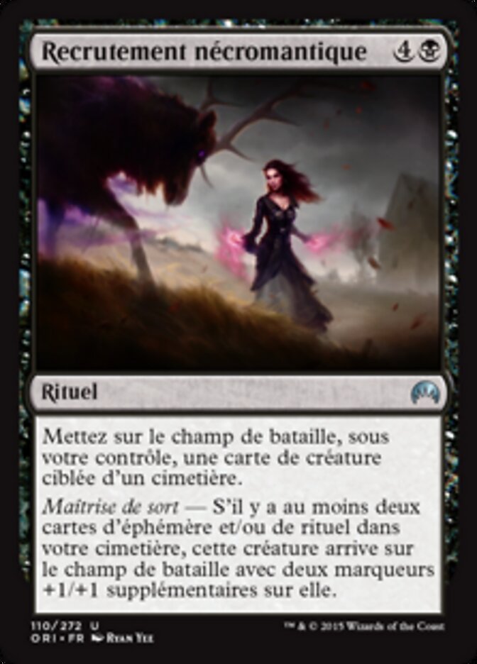Recrutement nécromantique — Magic Origins 110/288