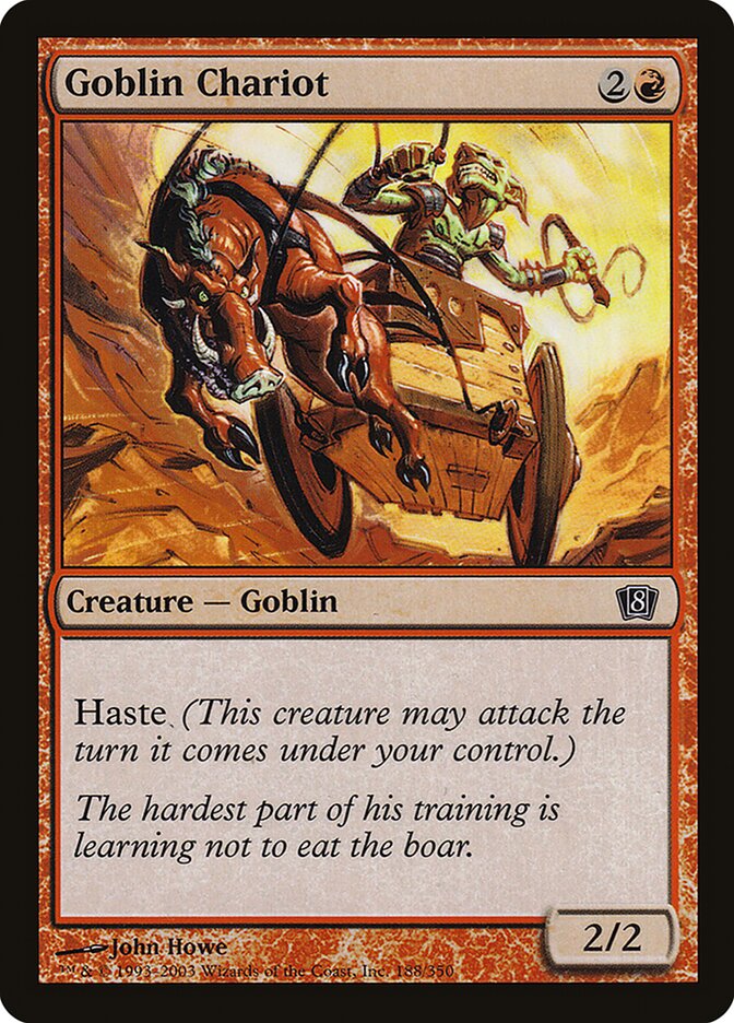 Goblin Chariot — Eighth Edition 188★/710