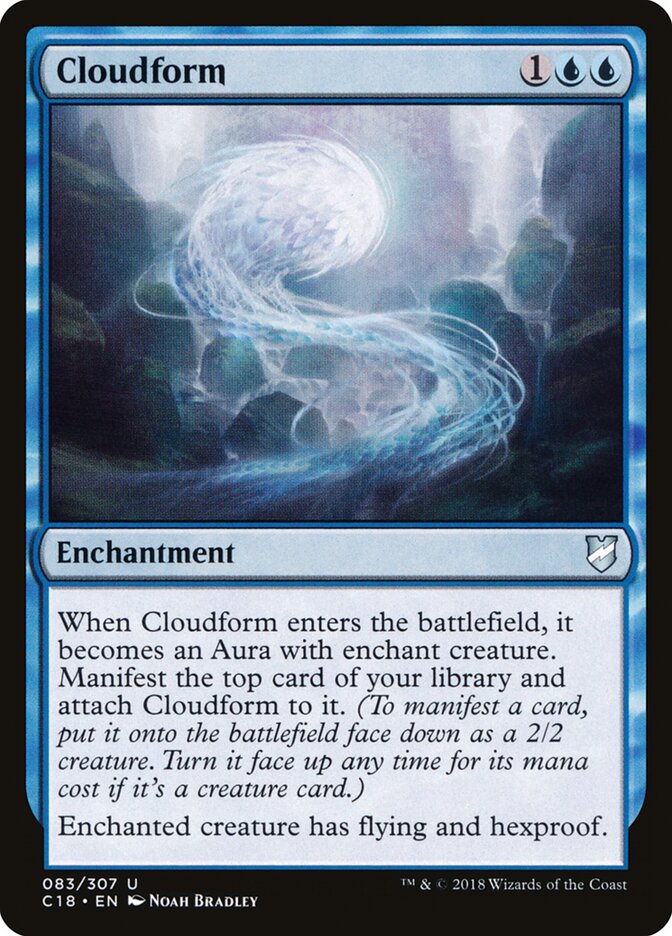 Forme nuageuse — Commander 2018 83/307