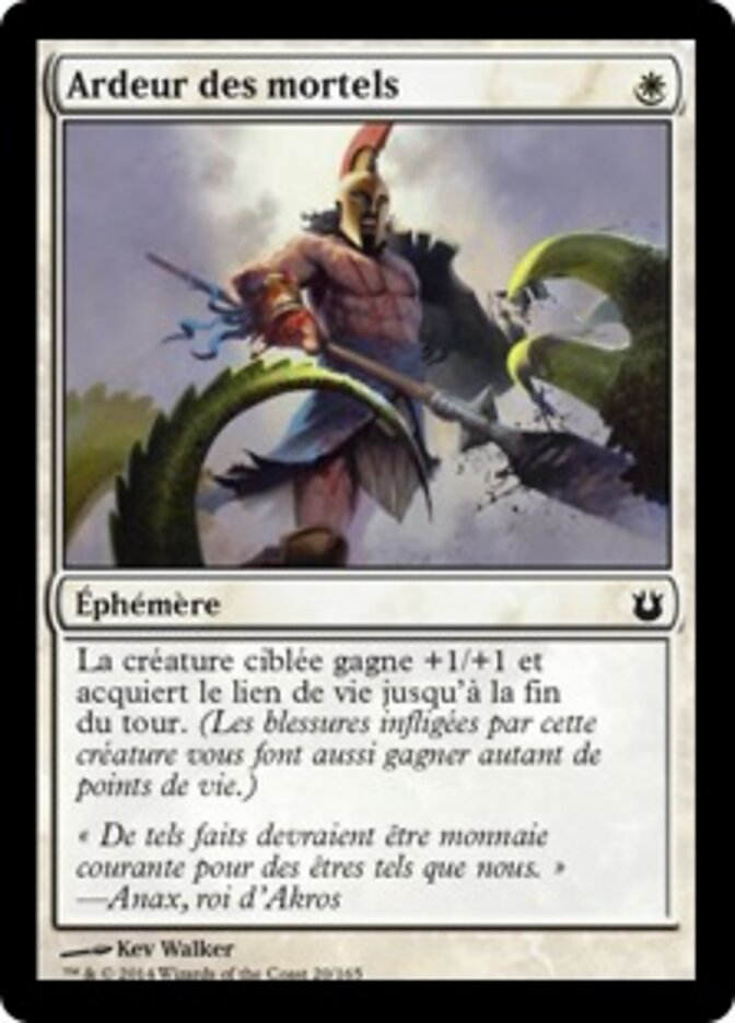 Ardeur des mortels — Born of the Gods 20/165