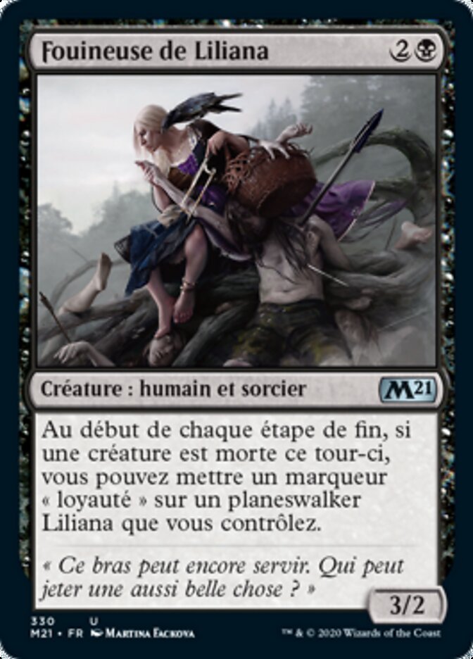 Fouineuse de Liliana — Core Set 2021 330/397