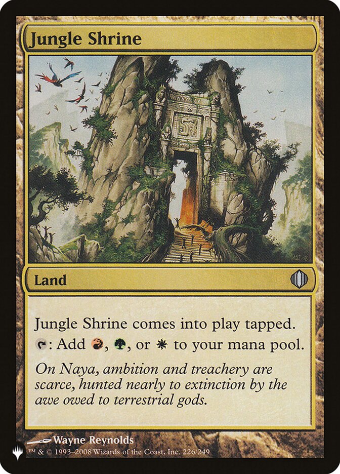 Jungle Shrine — The List ALA-226/5581