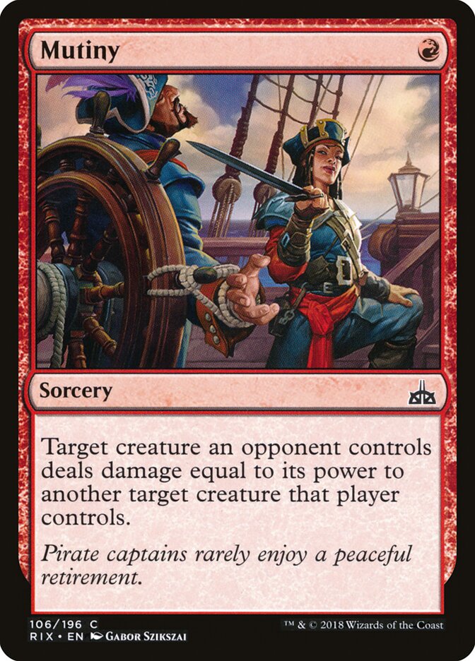 Mutinerie — Rivals of Ixalan 106/205