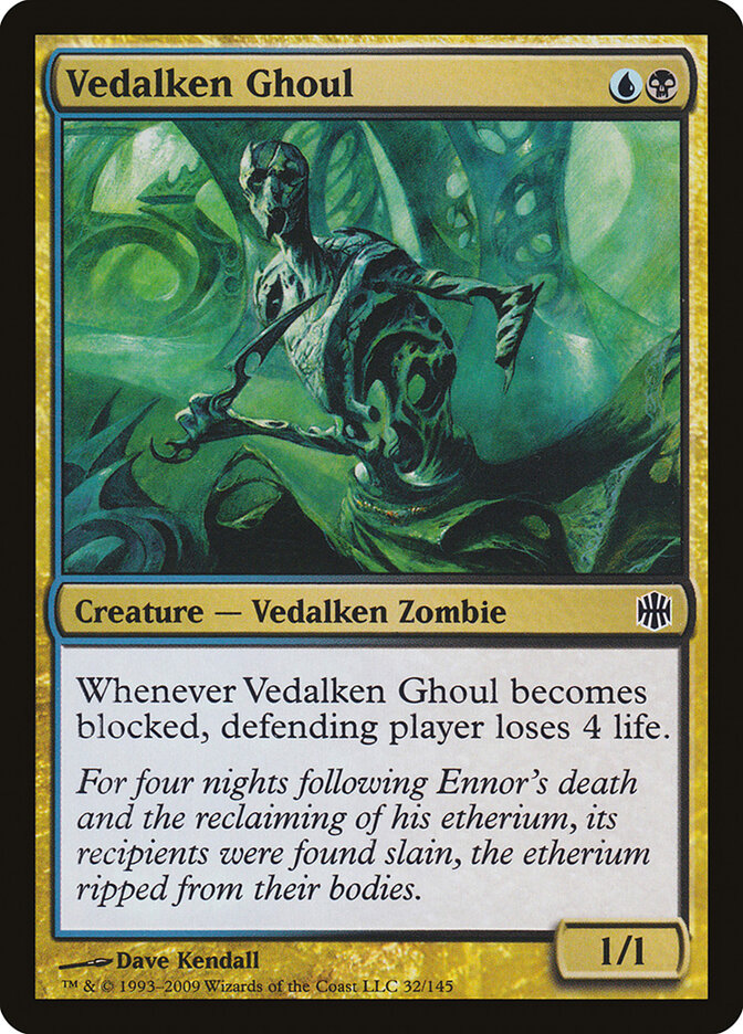 Vedalken Ghoul — Alara Reborn 32/145
