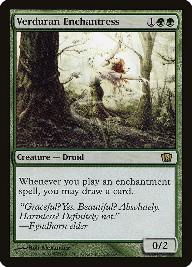 Verduran Enchantress — Eighth Edition 285★/710