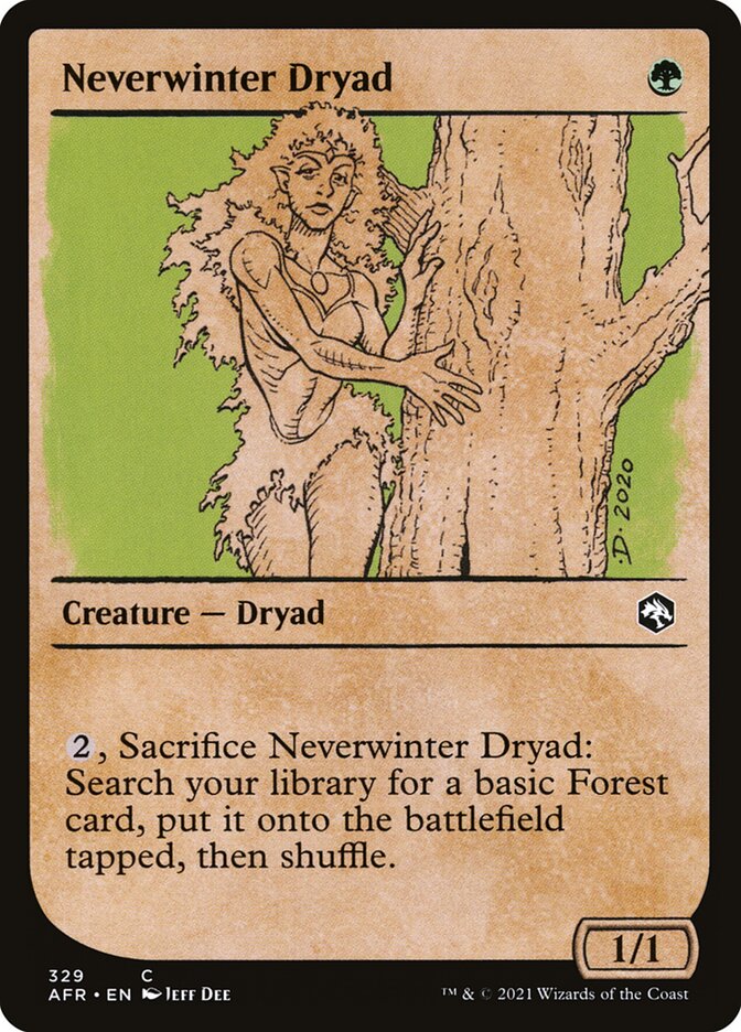 Neverwinter Dryad — Adventures in the Forgotten Realms 329/424