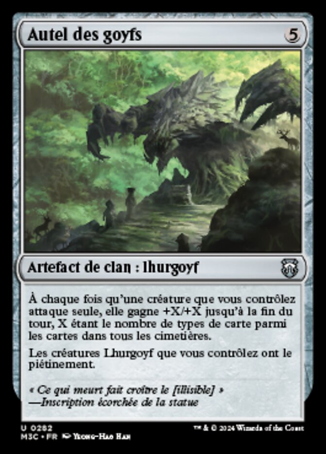 Autel des goyfs — Modern Horizons 3 Commander 282/398