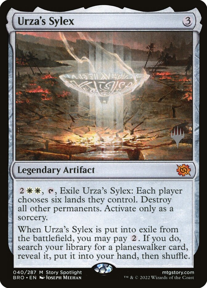 Urza's Sylex — The Brothers' War Promos 40p/171