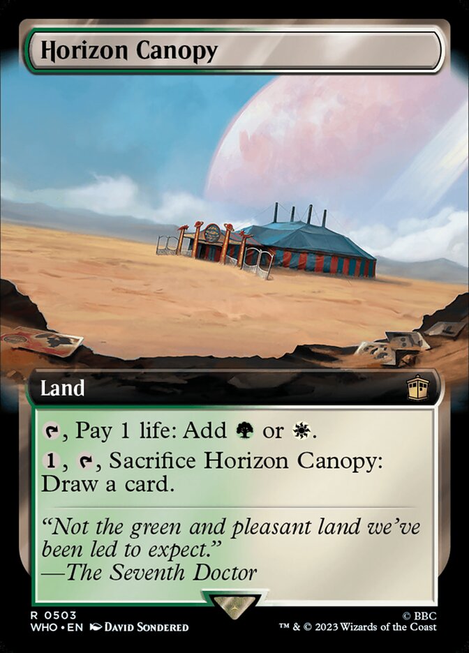 Horizon Canopy — Doctor Who 503/1178
