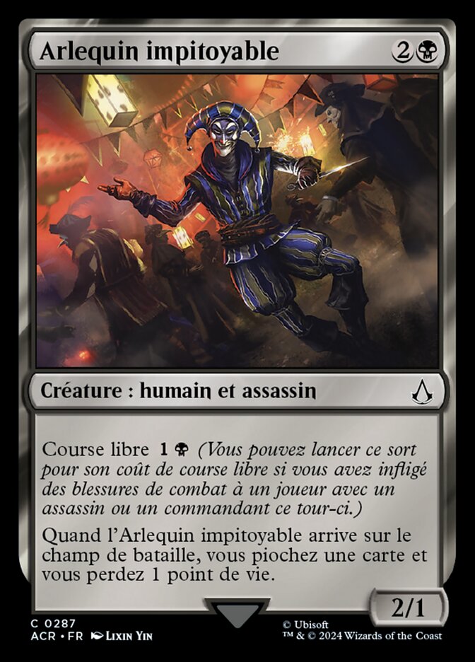 Arlequin impitoyable — Assassin's Creed 287/309