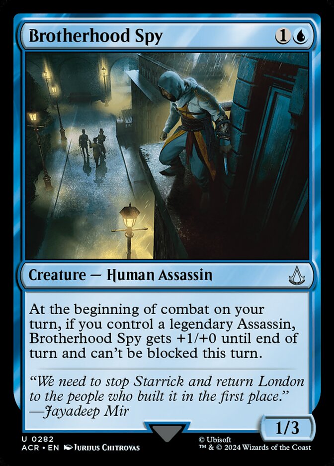 Brotherhood Spy — Assassin's Creed 282/309