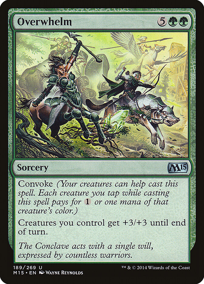 Overwhelm — Magic 2015 189/284