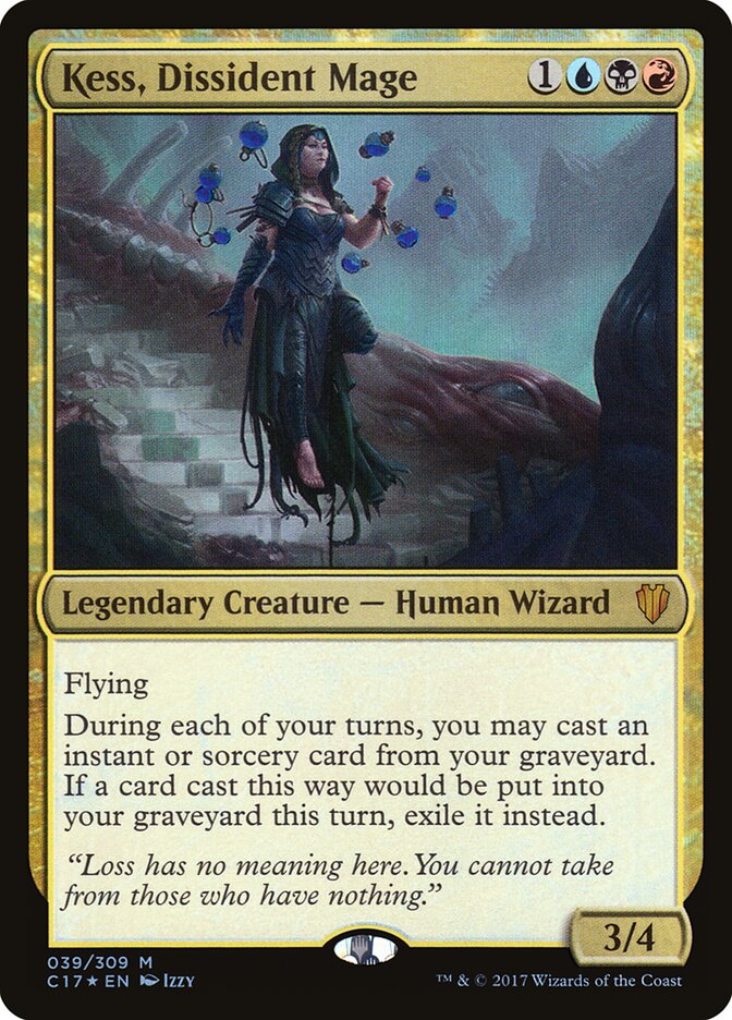 Kess, Dissident Mage — Commander 2017 39/309