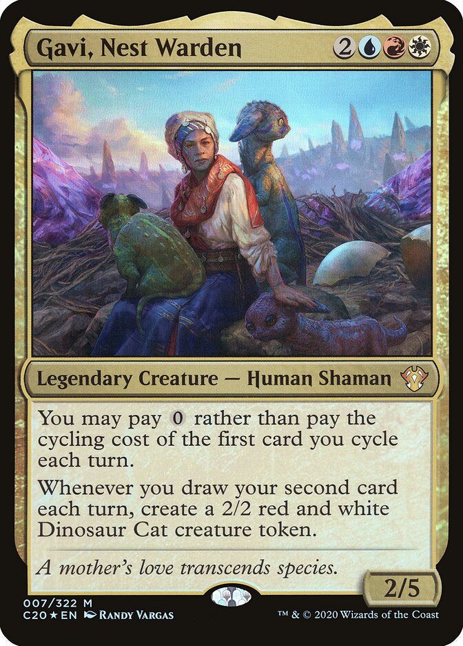 Gavi, Nest Warden — Commander 2020 Oversized 7/5
