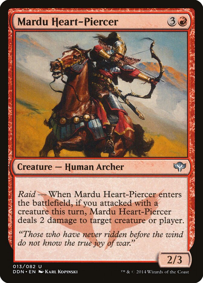 Mardu Heart-Piercer — Duel Decks: Speed vs. Cunning 13/82