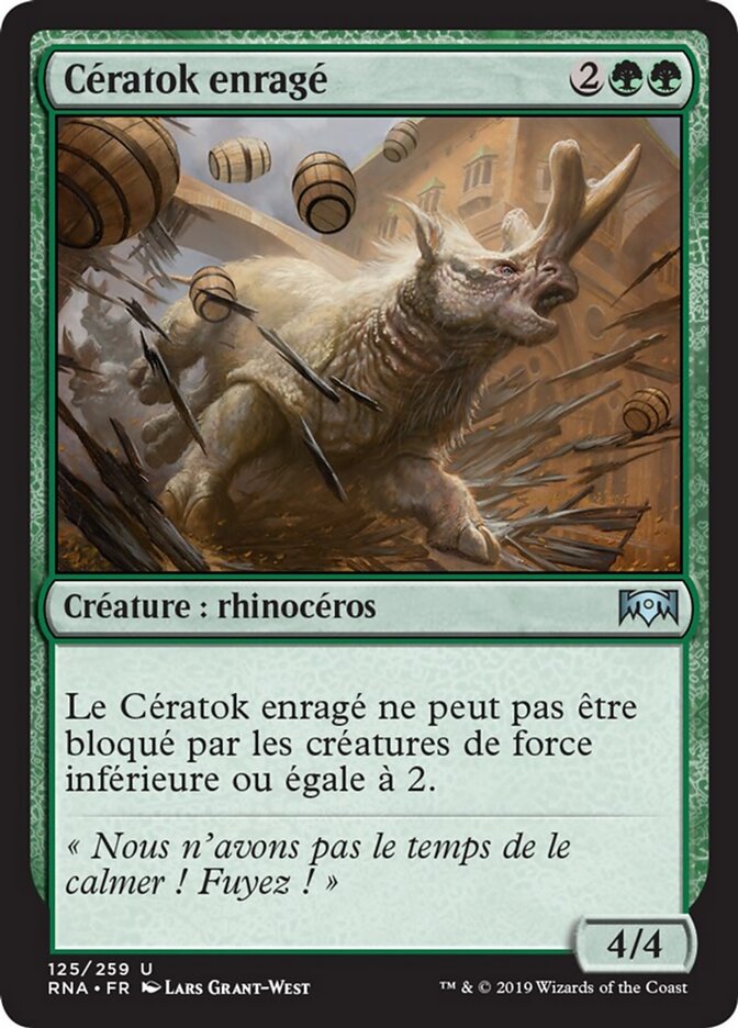 Cératok enragé — Ravnica Allegiance 125/273