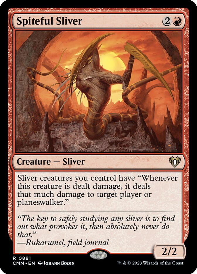 Spiteful Sliver — Commander Masters 881/1067