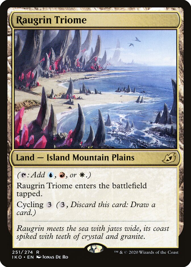 Triome de Raugrin — Ikoria: Lair of Behemoths 251/388