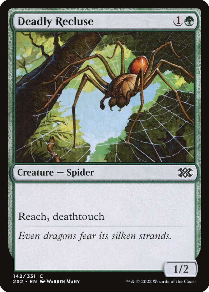 Deadly Recluse — Double Masters 2022 142/579