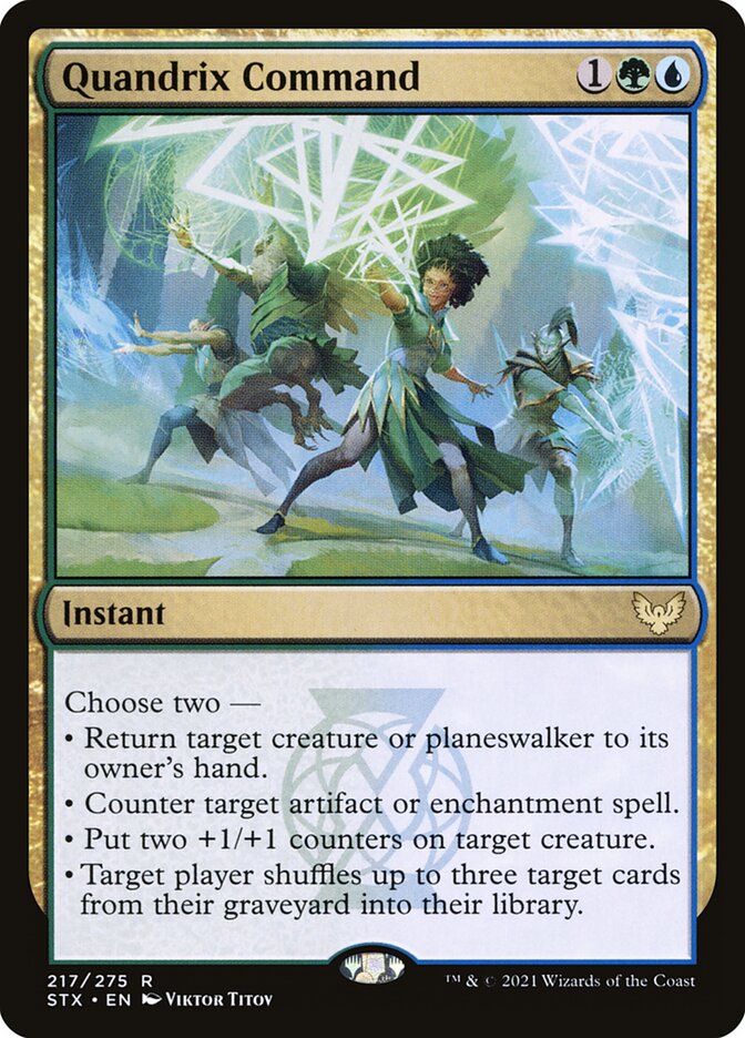 Quandrix Command — Strixhaven: School of Mages 217/393