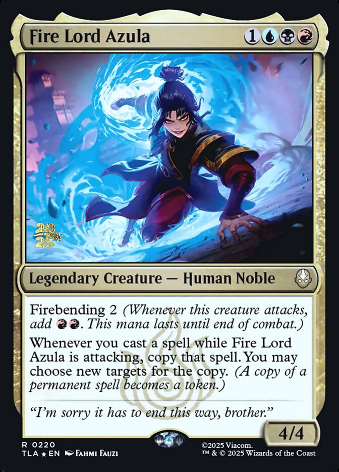 Fire Lord Azula — Avatar: The Last Airbender Promos 220s/80