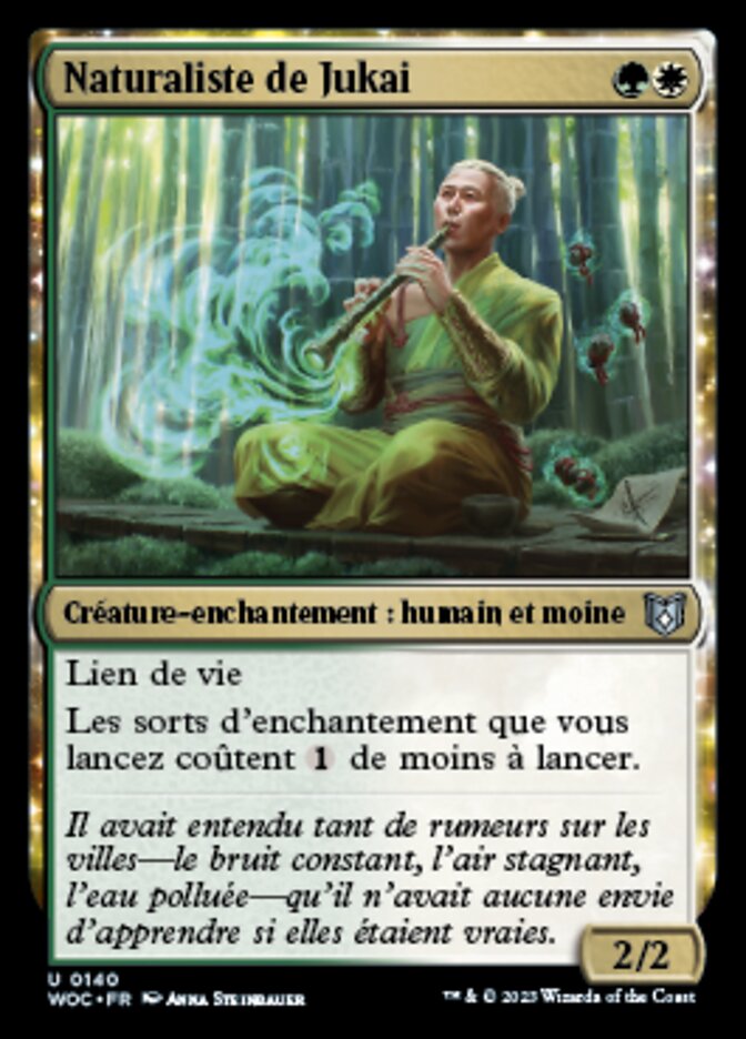 Naturaliste de Jukai — Wilds of Eldraine Commander 140/173