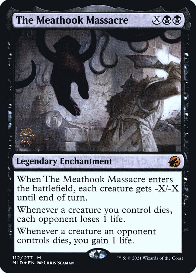 The Meathook Massacre — Innistrad: Midnight Hunt Promos 112s/155