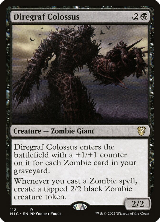 Diregraf Colossus — Midnight Hunt Commander 112/187