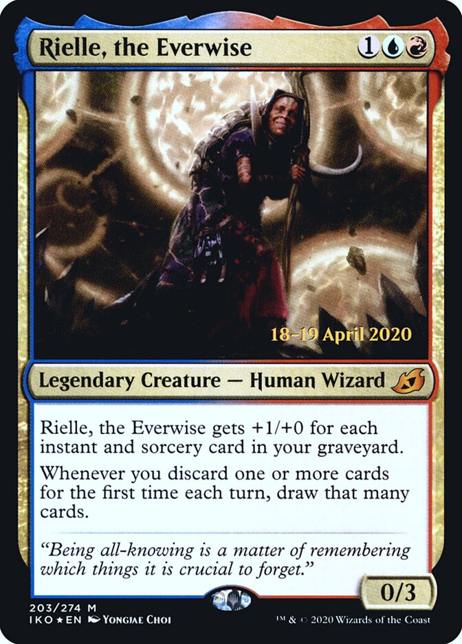 Rielle, the Everwise — Ikoria: Lair of Behemoths Promos 203s/137