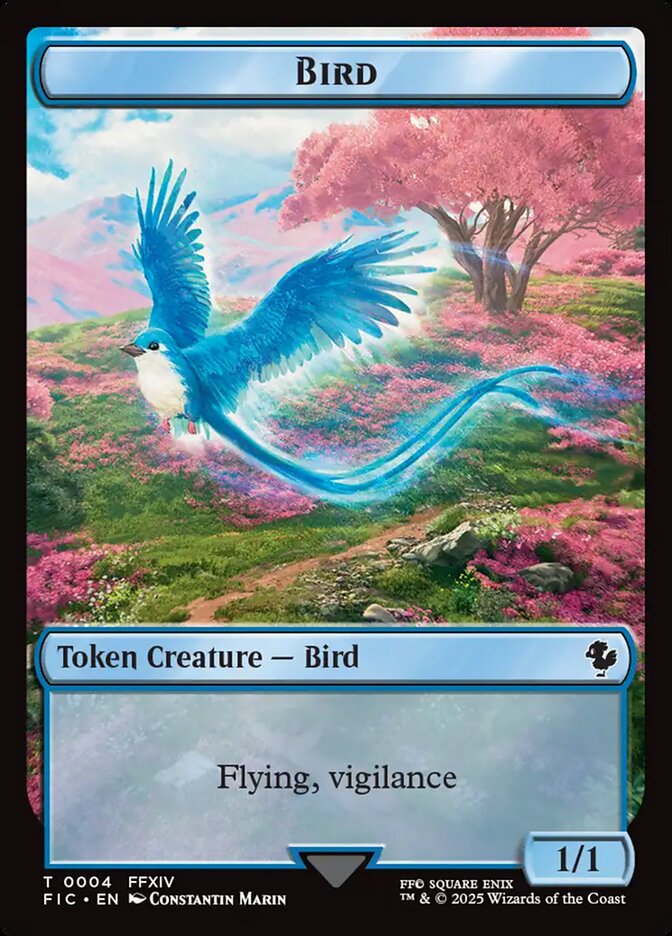 Bird — Final Fantasy Commander Tokens 4/11