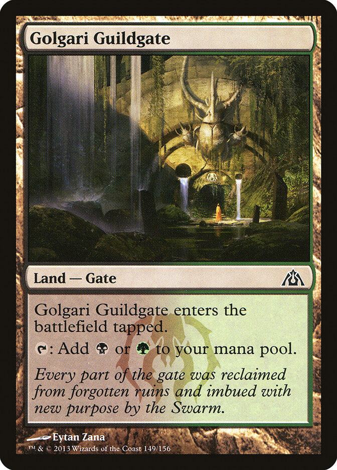 Golgari Guildgate — Dragon's Maze 149/156