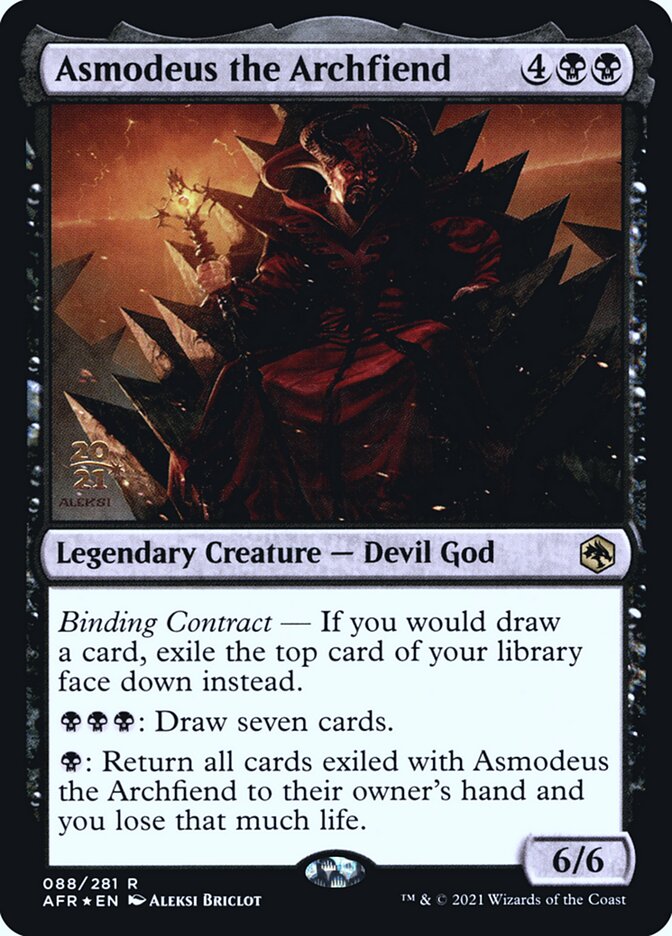 Asmodeus the Archfiend — Adventures in the Forgotten Realms Promos 88s/241