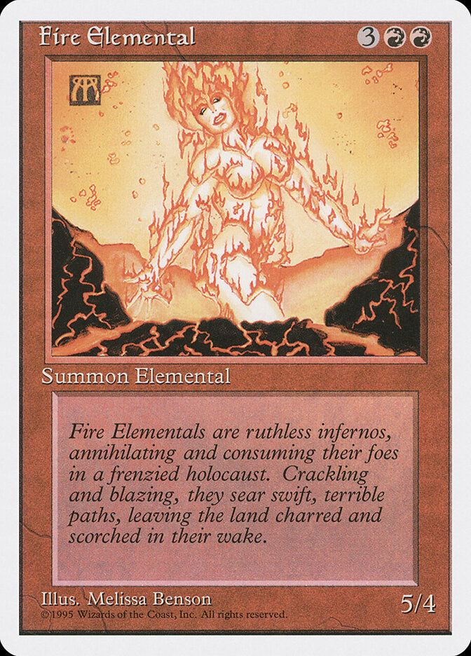 Élémental de feu — Fourth Edition 191/378