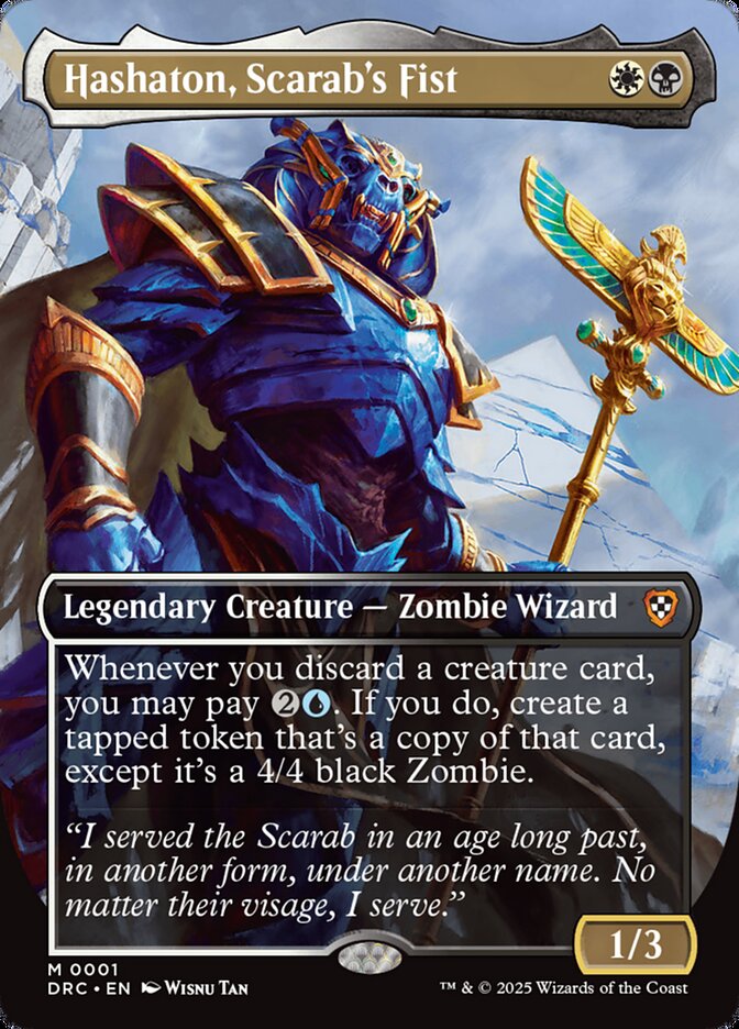 Hashaton, Scarab's Fist — Aetherdrift Commander 1/184
