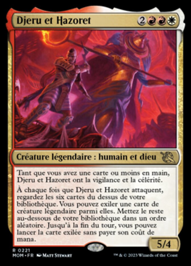 Djeru et Hazoret — March of the Machine 221/387
