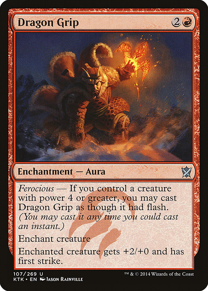 Dragon Grip — Khans of Tarkir 107/293