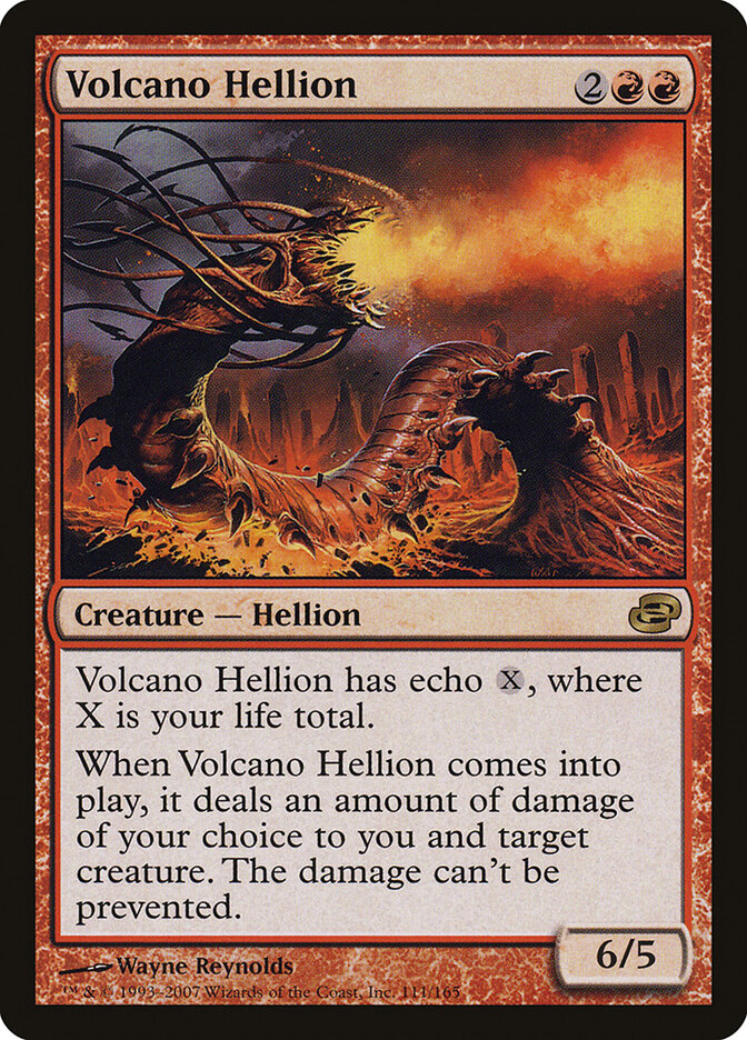 Volcano Hellion — Planar Chaos 111/165