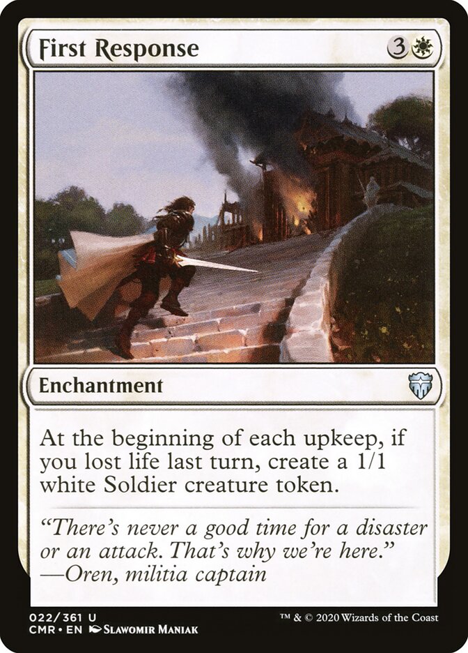 Premiers secours — Commander Legends 22/718